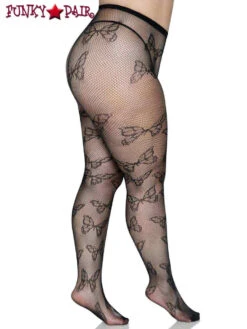 LA-1412X, Plus Size Butterfly Net Tights By Leg Avenue -Plus Size Fits Sales Store 1412X 06 001 29048.1657900456