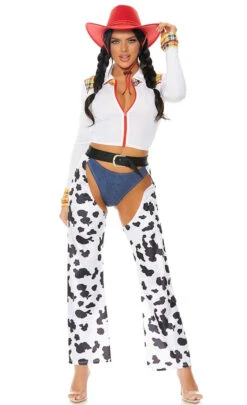 FP-551562X, Keep It Light Sexy Plus Size Cowgirl Costume By ForPlay