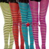 MUSIC LEGS ML-7471Q, Plus Size Striped Tights Plus Size