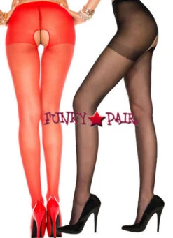 MUSIC LEGS ML-800Q, Plus Size Sheer Pantyhose