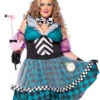 LEG AVENUE LA85227X, Manic Mad Hatter Costume