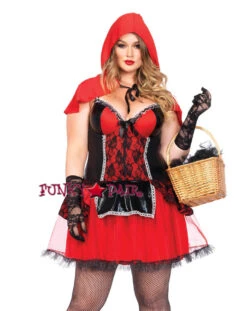 LEG AVENUE LA85485X, Curvy Red Riding Hood