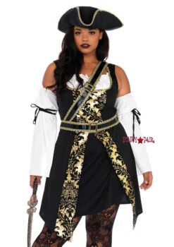 LEG AVENUE 85563X, Black Sea Buccaneer