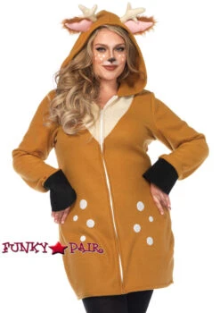 LEG AVENUE Plus Size Cozy Fawn Women's Costume LA-85587X