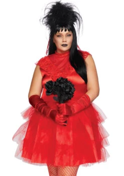 Plus Size Fits Sales Store 11 LEG AVENUE Plus Size Beetle Bride Costume