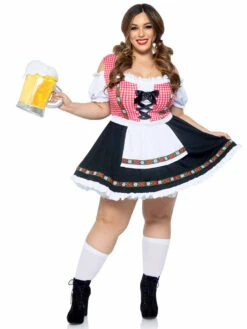 LA-86746X, Plus Size Beer Girl Costume By Leg Avenue -Plus Size Fits Sales Store 86746X 01 101 35363.1631806825