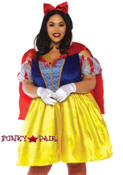 LEG AVENUE Plus Size Fairytale Snow White LA-86765X