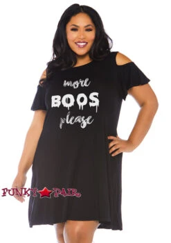 LEG AVENUE Plus Size Boos Jersey CostumeLA-86768X
