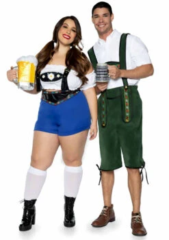 LA-86820X, Plus Size Lederhosen Honey Costume By Leg Avenue -Plus Size Fits Sales Store 86820X 86929 66670.1602688310