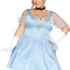 LEG AVENUE Plus Size Glass Slipper Sweetie Costume LA-86879X