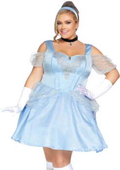 LEG AVENUE Plus Size Glass Slipper Sweetie Costume LA-86879X