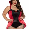 LA-86925X, Plus Size Devilish Darling Costume By Leg Avenue