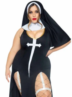 LA-86972X, Plus Size Sister Sin Costume By Leg Avenue