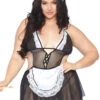 Plus Size French Maid Lingerie Leg Avenue LA87028X