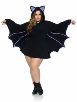LA-87084X, Plus Size Moonlight Bat Costume By Leg Avenue -Plus Size Fits Sales Store 87084X 01 001 39452.1631806206