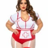 LA-87086X, Plus Size Nurse Feelgood Costume By Leg Avenue