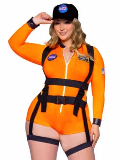 LEG AVENUE LA87128X, Plus Size Space Commander Costume