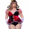 LEG AVENUE LA87152X, Plus Size Ravishing Red Queen