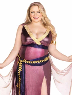LA87173X, Plus Size Amethyst Goddess By Leg Avenue