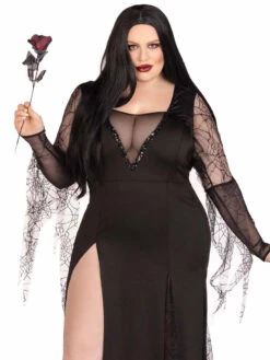 LA87182X, Plus Size Spooky Beauty By Leg Avenue