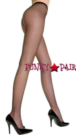 MUSIC LEGS ML-9000Q, Plus Size Fishnet Pantyhose
