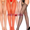 MUSIC LEGS ML-903Q, Plus Size Fishnet Suspender Pantyhose