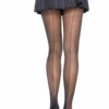 LA-9132X, Plus Size Cuban Heel Backseam PantyHose