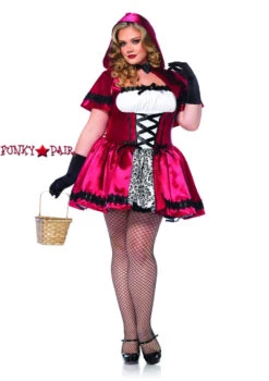LEG AVENUE LA85230X, Gothic Red Riding Hood