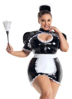 PK2235X, Plus Size Maid For You Costume By Starline
