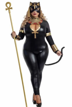 S2061X, Plus Size Divine Feline Costume By Starline