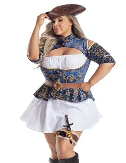S2153X, Plus Size Posh Pirate