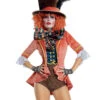 S2231X, Plus Size Adventurous Hatter Costume