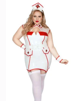 Plus Size Fits Sales Store 6 S2321X, Plus Size Not So Classic Nurse Costume By Starline