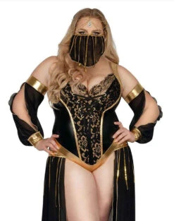 S2340X, Plus Size Dark Harem Nights Costume By Starline