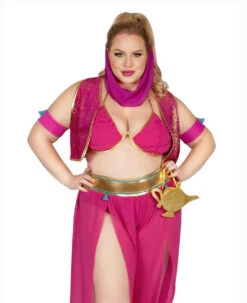 S2341X, Plus Size Genie Of The Lamp Costume By Starline