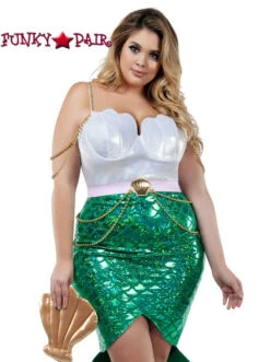 Starline Costume | S8022X, Plus Size Alluring Sea Siren