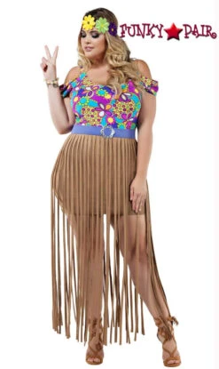 Starline Costume | S8023X, Plus Size Hippy Girl -Plus Size Fits Sales Store S8023X Plus Hippy F1 54483.1535706176
