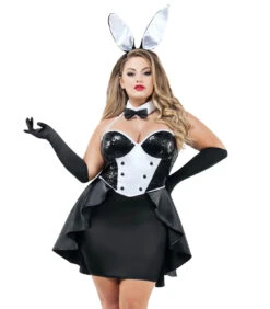 Plus Size Evening Affair Bunny Costume